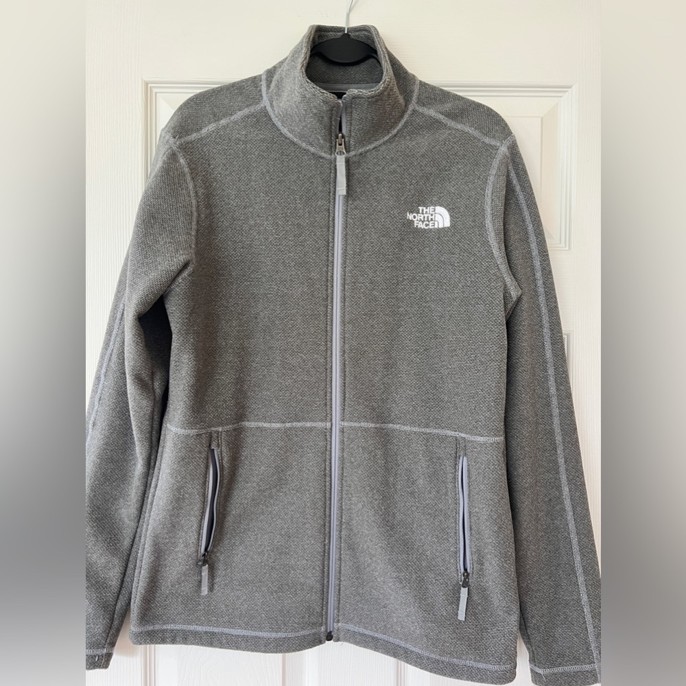 The North Face Mens Small Grey Zip Jacket